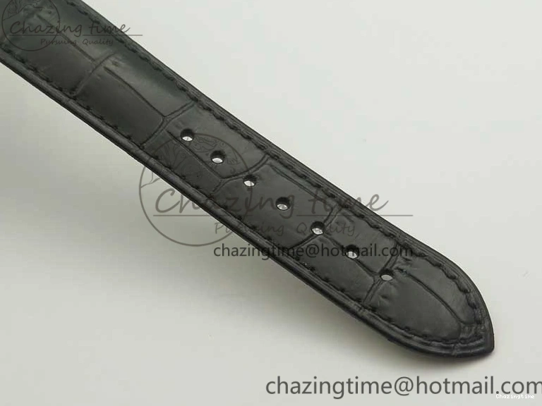 0323 Youthful De Ville Prestige Small Second TWF 1:1 Best Edition Blue Dial on Black Leather Strap MIYOTA 8035